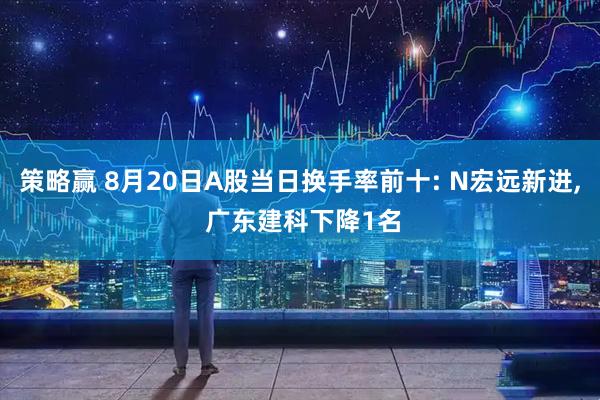策略赢 8月20日A股当日换手率前十: N宏远新进, 广东建科下降1名
